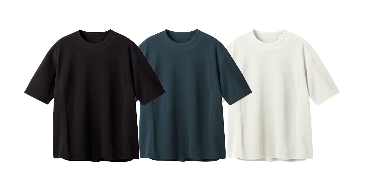 DESCENTE,デサント,FUSIONKNIT T-SHIRT,フュージョンニットTシャツ