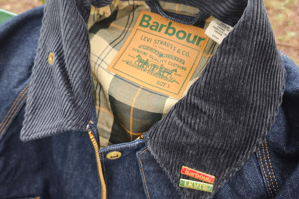 Barbour × Levi’s,バブアー × リーバイス,Bedale Denim Jacket Oversized Fit,ビデイル デニム ジャケット オーバーサイズ フィット,